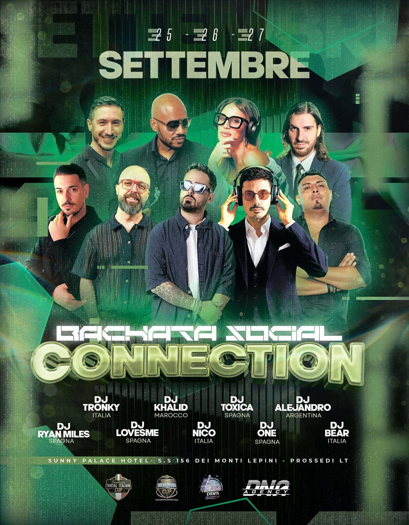 Locandina ufficiale di Bachata Social Connection